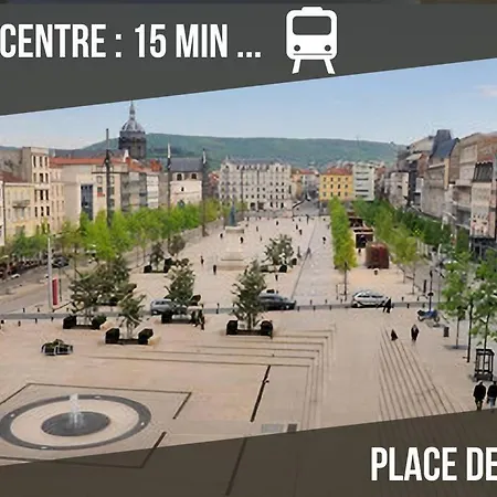 Appartement Le Cocon Des Volcans- Montferrand Clermont-Ferrand
